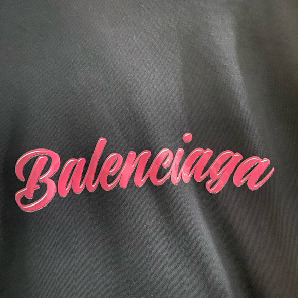 Balenciaga Glossy Hoodie - Picture 2 of 3
